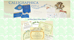 Desktop Screenshot of calligraphica.com